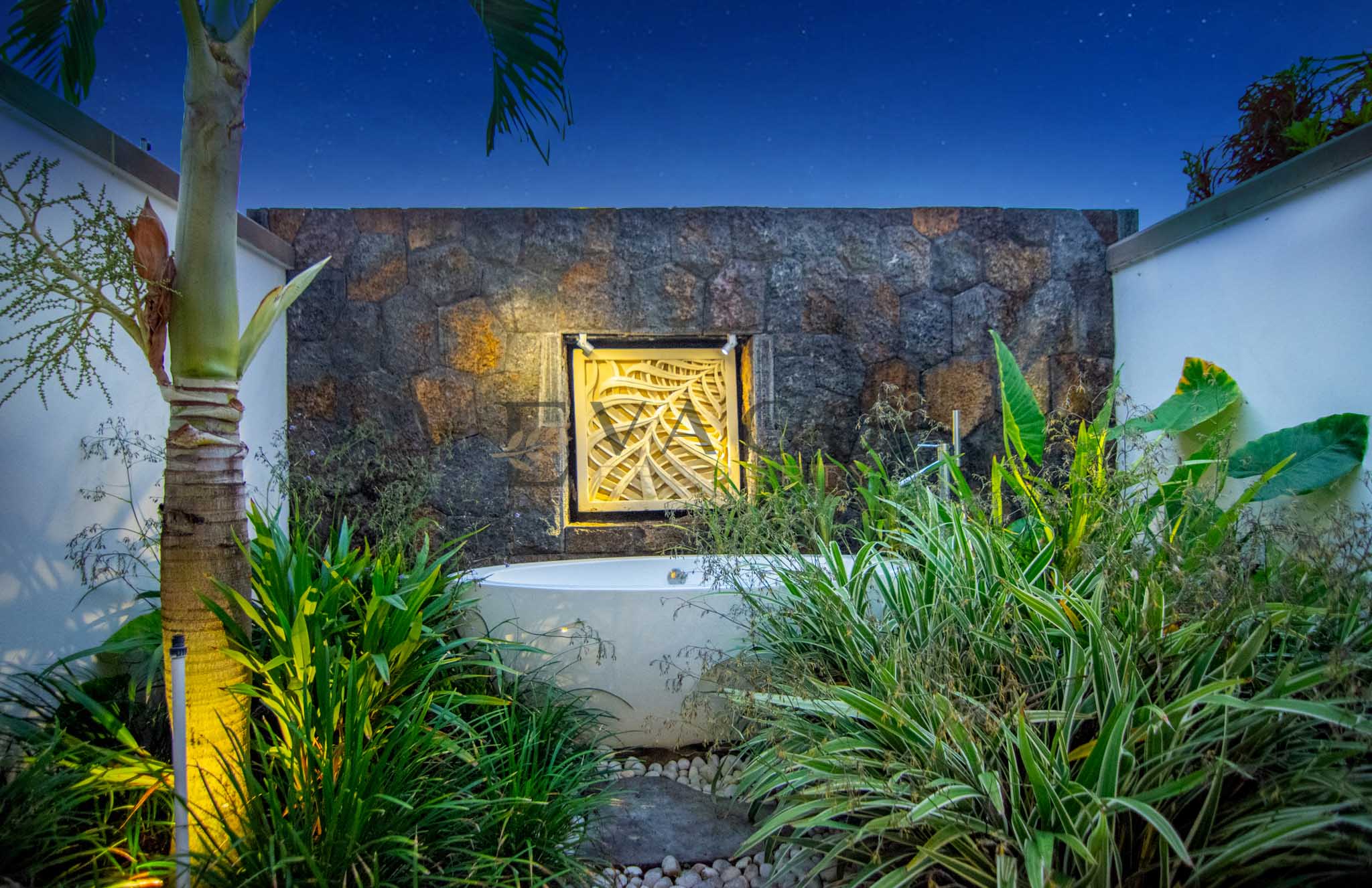 CDL II J22 master bedroom bathroom outdoor night