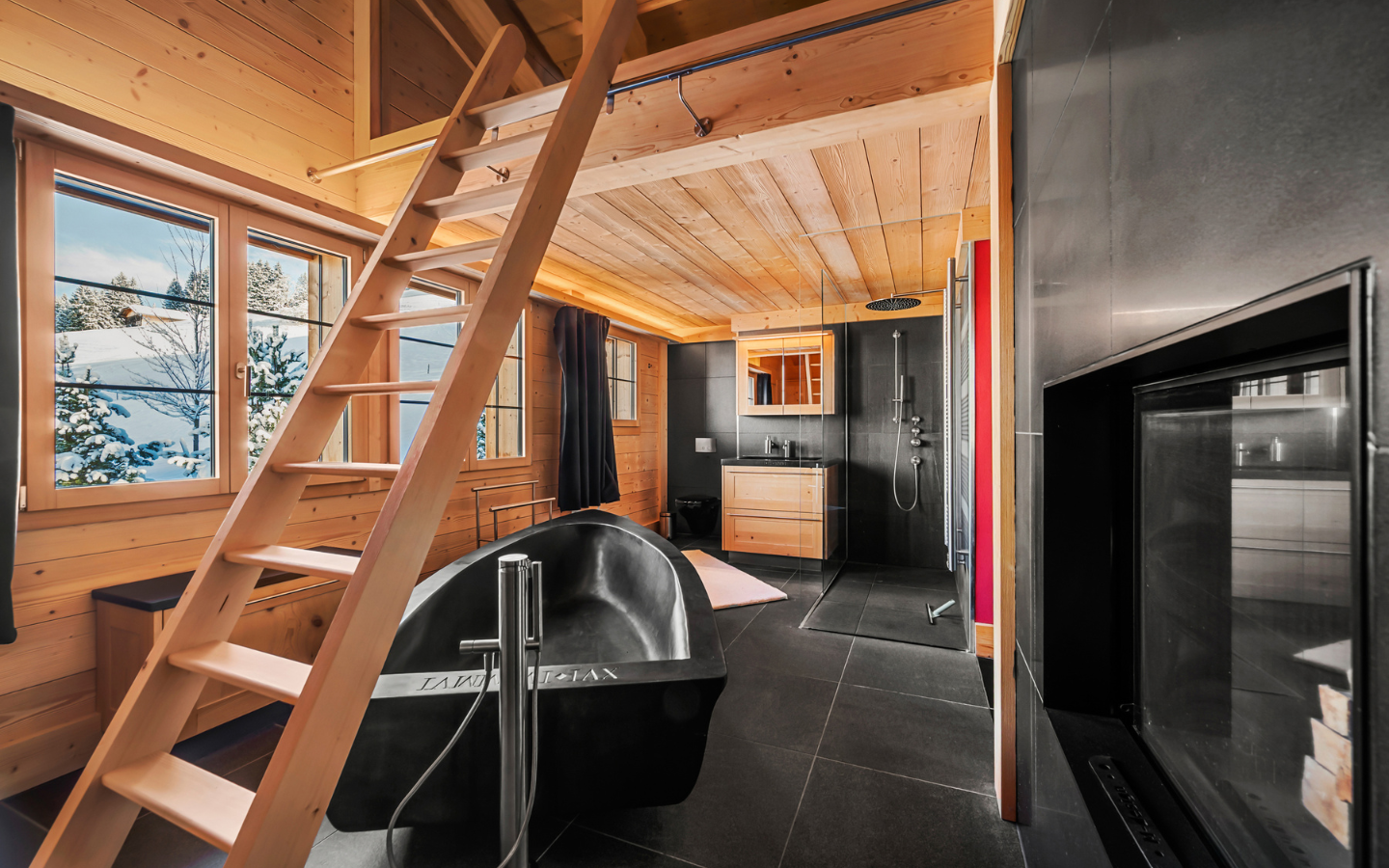 Chalet Luxe Oeschseite Gstaad Switzerland (10) 2 chalets de prestige à Zweisimmen, Oeschseite Valais bernois · Suisse