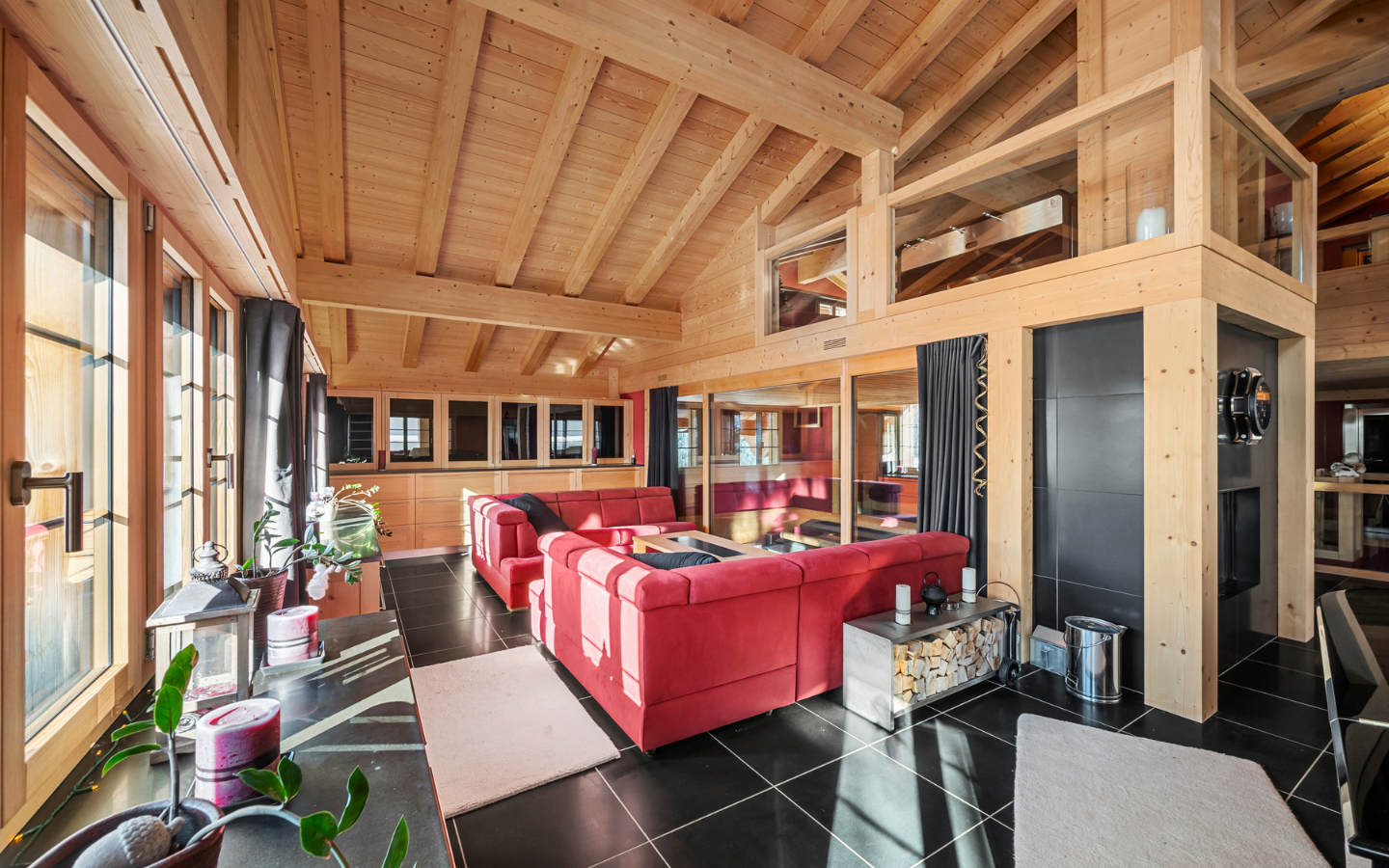 Chalet Luxe Oeschseite Gstaad Switzerland (11) 2 chalets de prestige à Zweisimmen, Oeschseite Valais bernois · Suisse