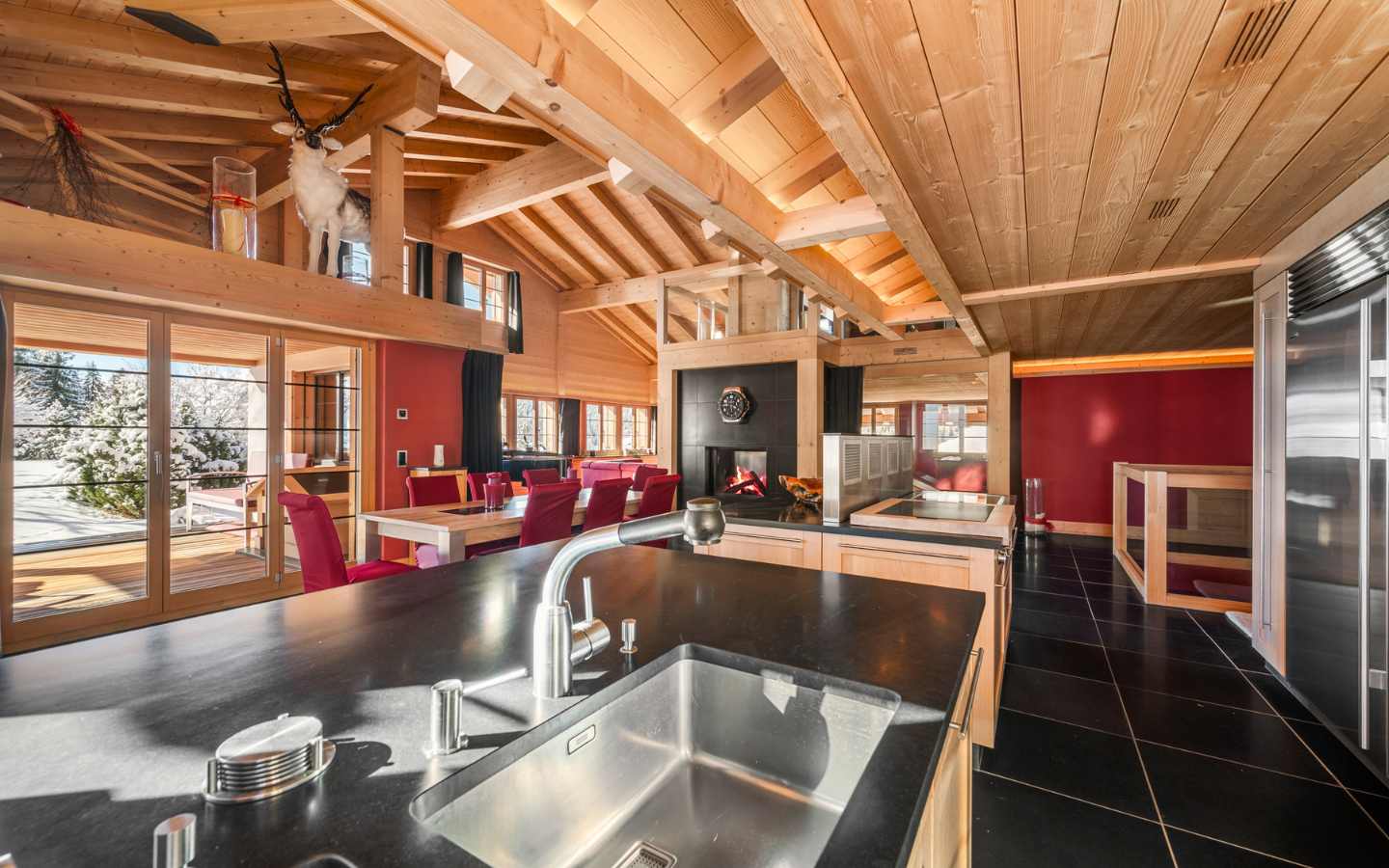 Chalet Luxe Oeschseite Gstaad Switzerland (12) 2 chalets de prestige à Zweisimmen, Oeschseite Valais bernois · Suisse