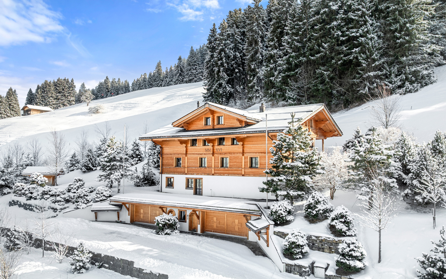 Chalet Luxe Oeschseite Gstaad Switzerland (14) 2 chalets de prestige à Zweisimmen, Oeschseite Valais bernois · Suisse