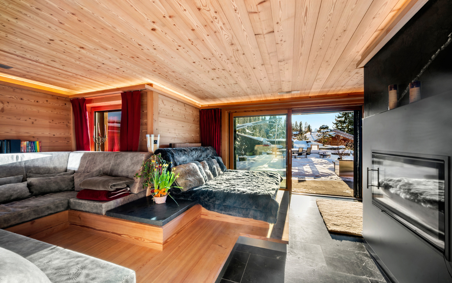 Chalet Luxe Oeschseite Gstaad Switzerland (4) 2 chalets de prestige à Zweisimmen, Oeschseite Valais bernois · Suisse