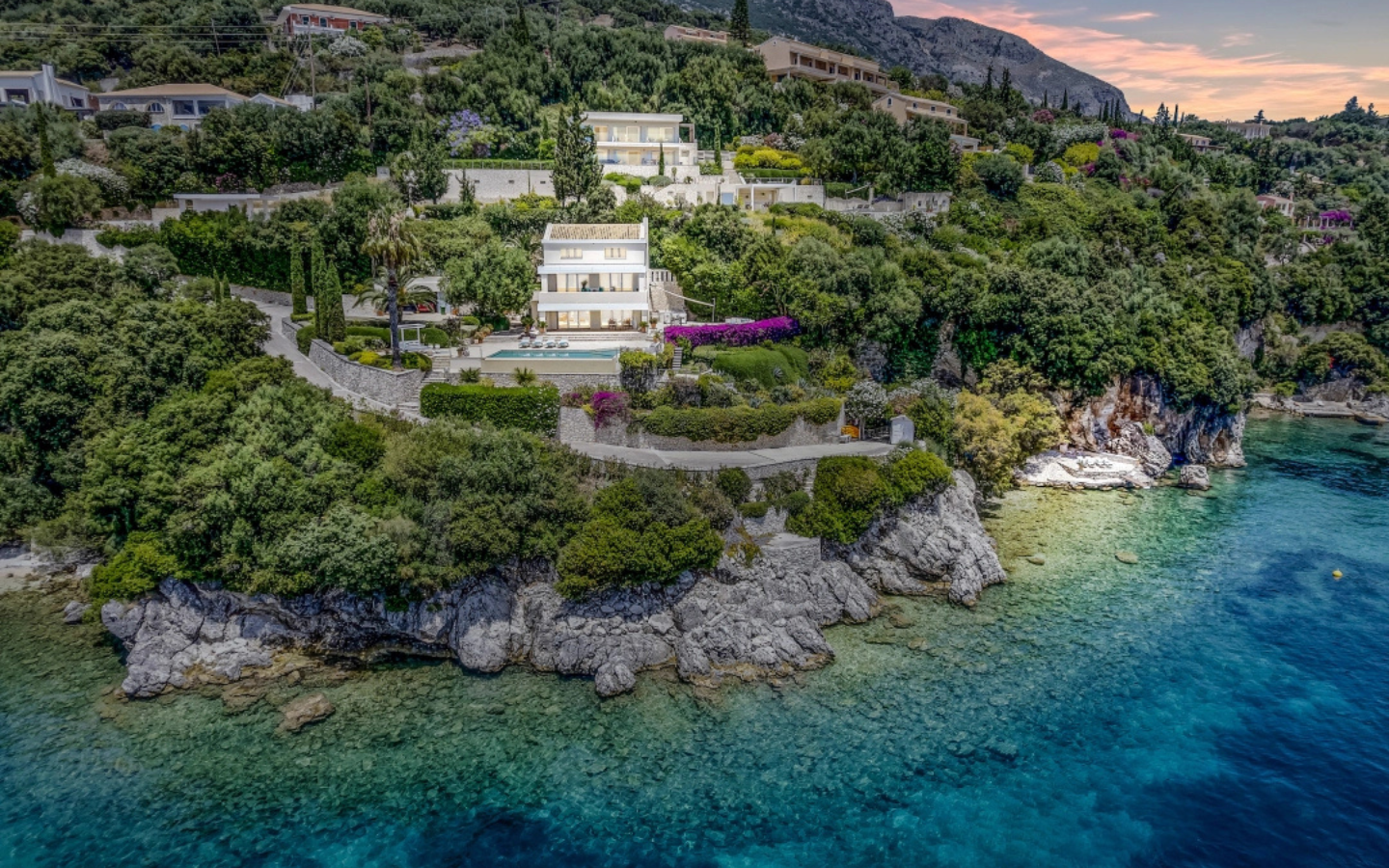 Île de Corfou Grèce villa de luxe (6)