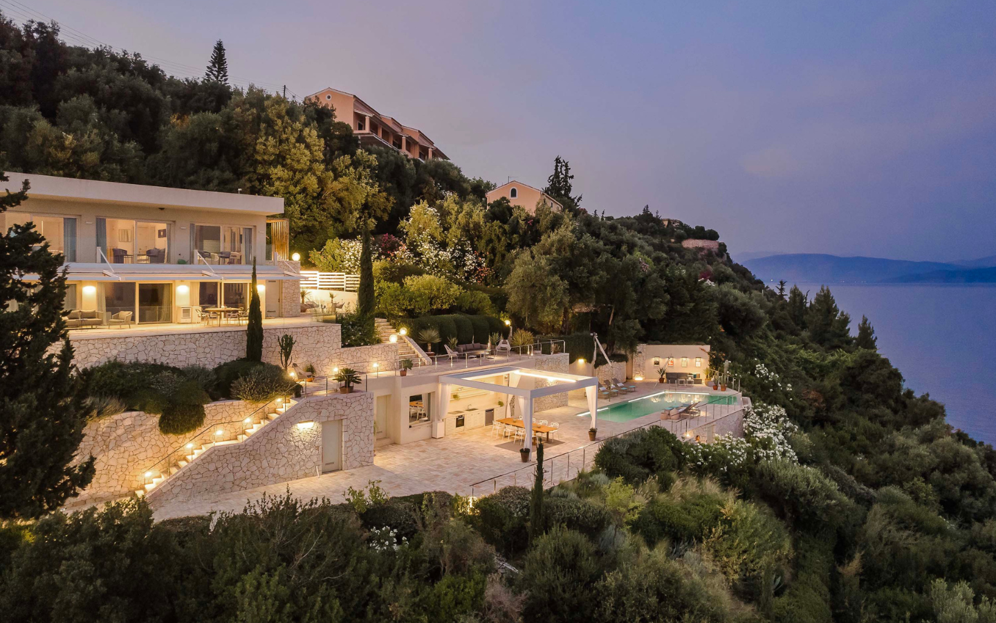 Île de Corfou Grèce villa de luxe