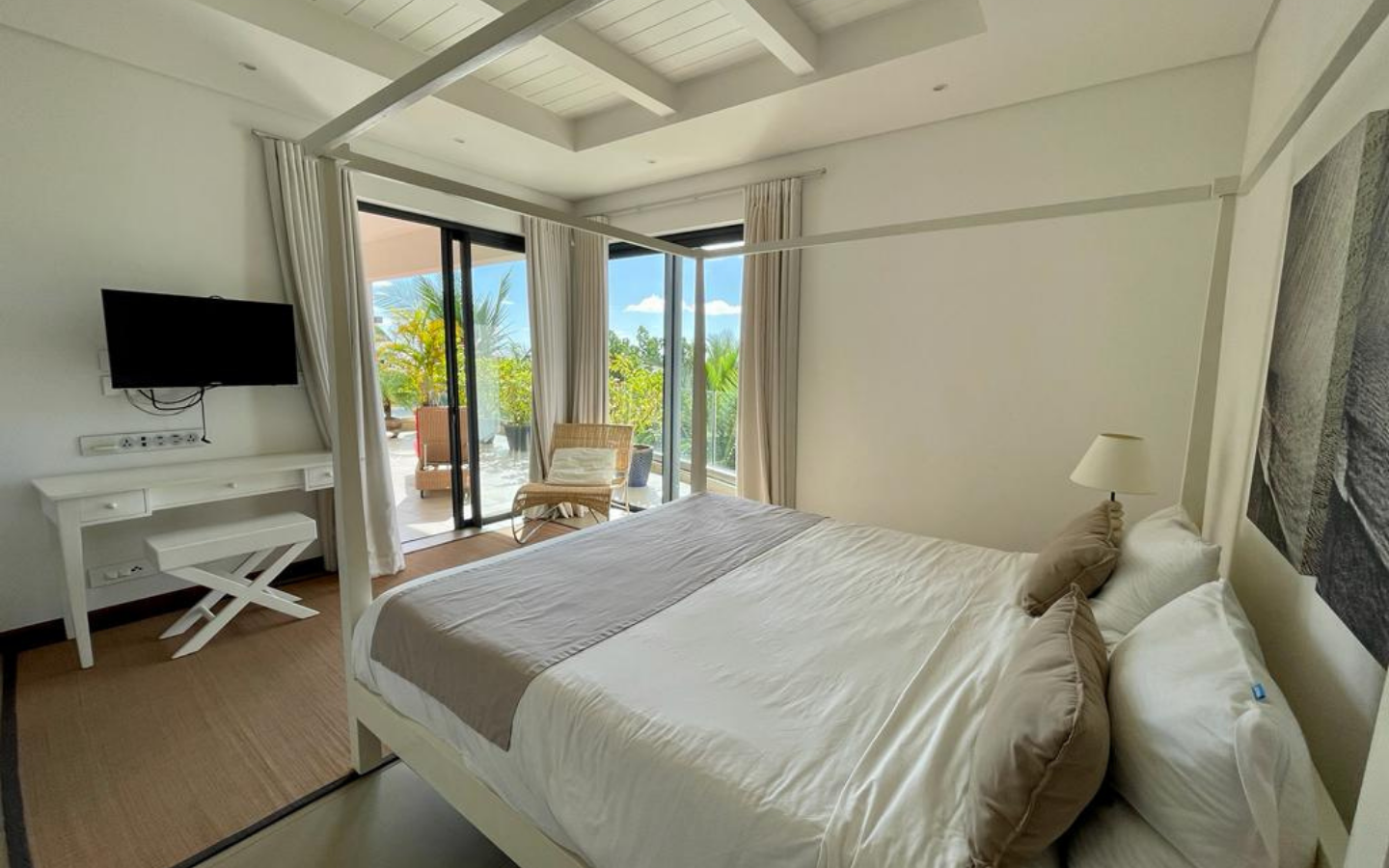 Roches Noires Île Maurice Penthouse (4) Penthouse 4 chambres piscine vue mer Roches Noires Île Maurice