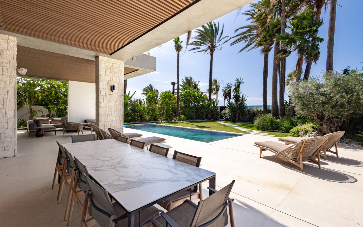 Villa Front de Mer Marbella Costa del Sol (3) Villa Front de Mer Marbella Costa del Sol