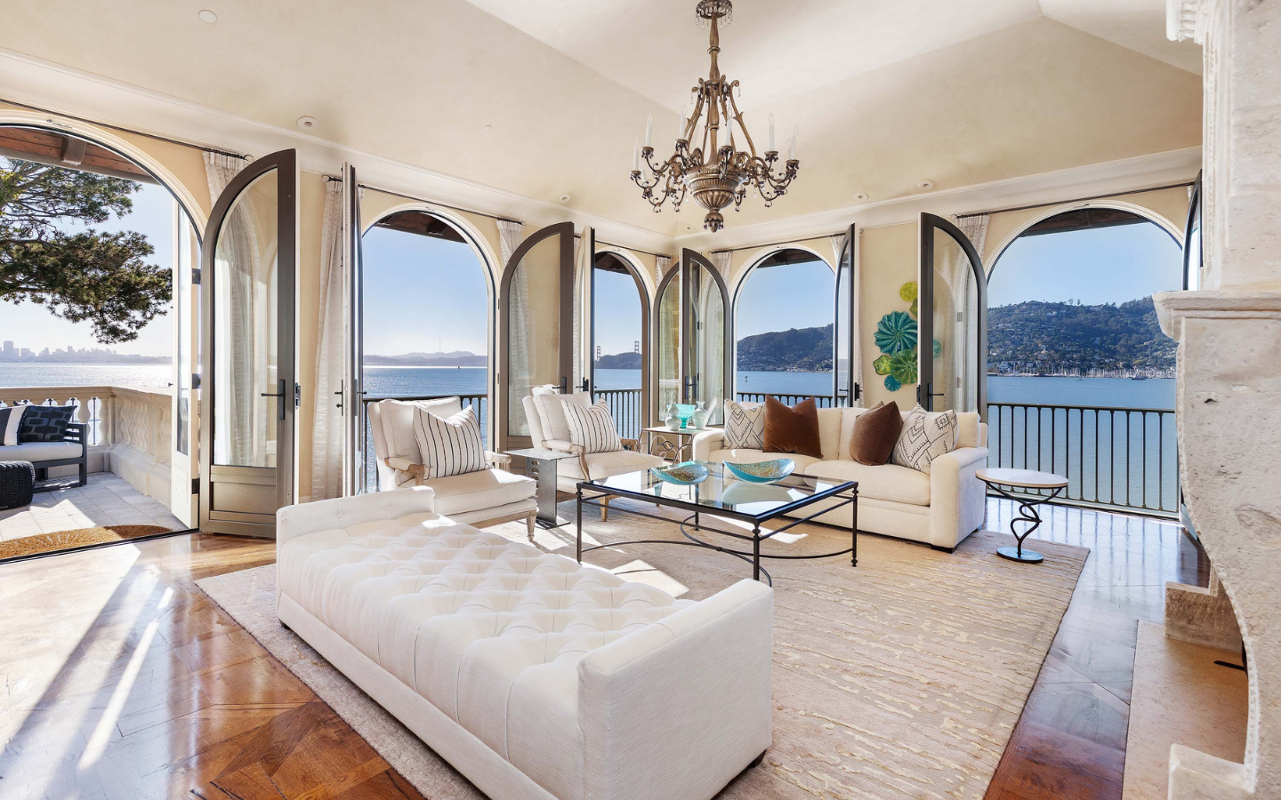 villa de luxe front de mer Belvedere Island San Francisco (3) villa de luxe, front de mer, Belvedere Island, San Francisco