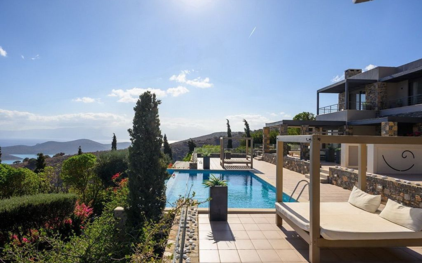 2 villas à vendre Chavgas Plaka Crète Grèce (8) Propriété à vendre à Chavgas, Plaka, en Crète : 2 villas piscine à débordement
