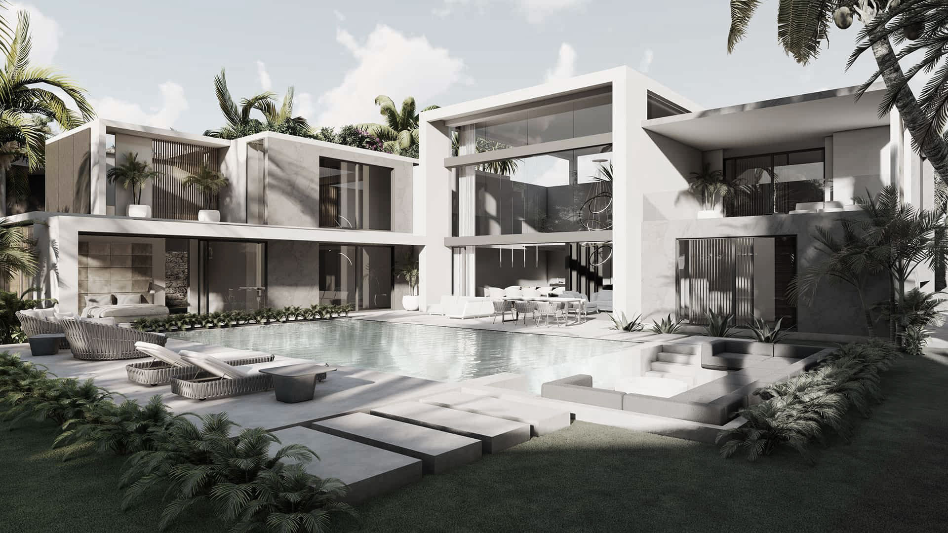 Développement de 8 villas sur mesure un Design unique sur l’île Maurice