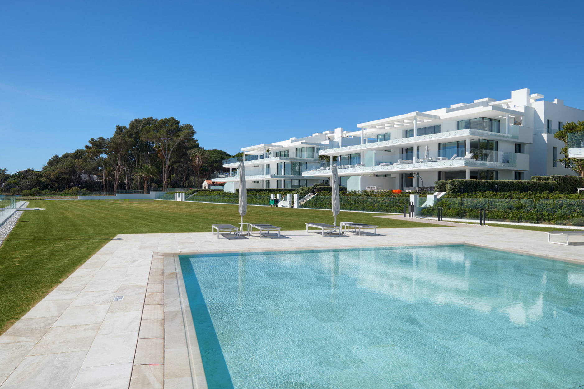 Appartement neuf de 4 chambres vue spectaculaire sur la mer - Espagne