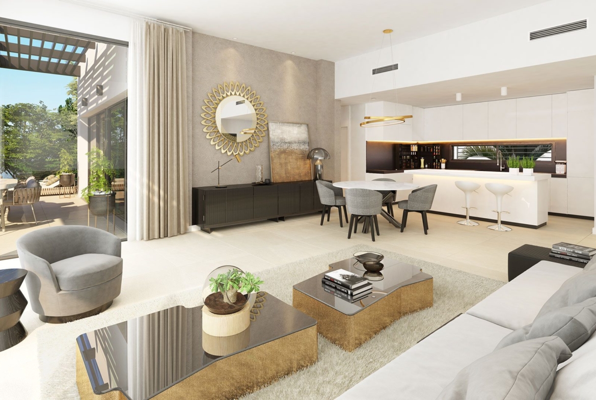 Appartements et penthouses 2, 3, 4 chambres vue sur la mer Benahavis