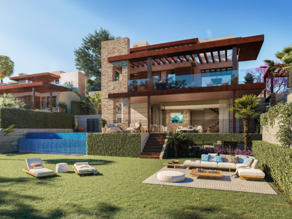 Villas de luxe en contact avec l'environnement, Benahavis (certification BREEAM®)