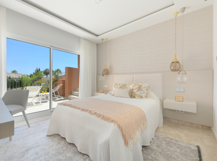 Penthouse entièrement meublé avec vue sur la mer | Marbella