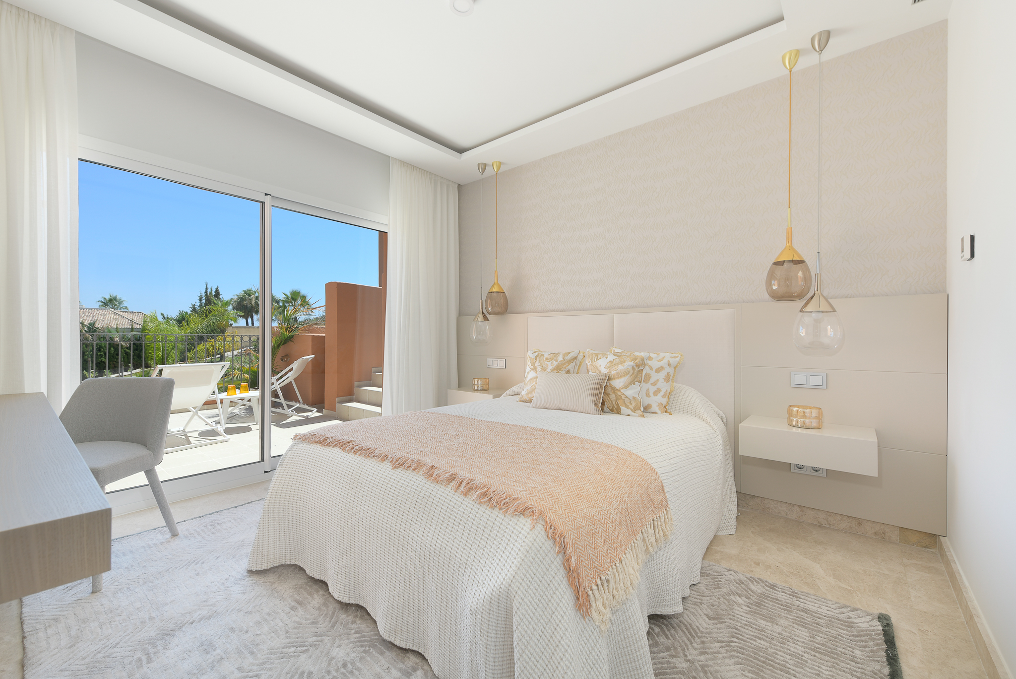 Penthouse entièrement meublé avec vue sur la mer | Marbella