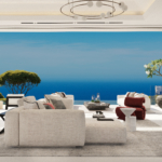 18 villas vues exceptionnelles sur la Méditerranée jusqu'à Gibraltar et l'Afrique