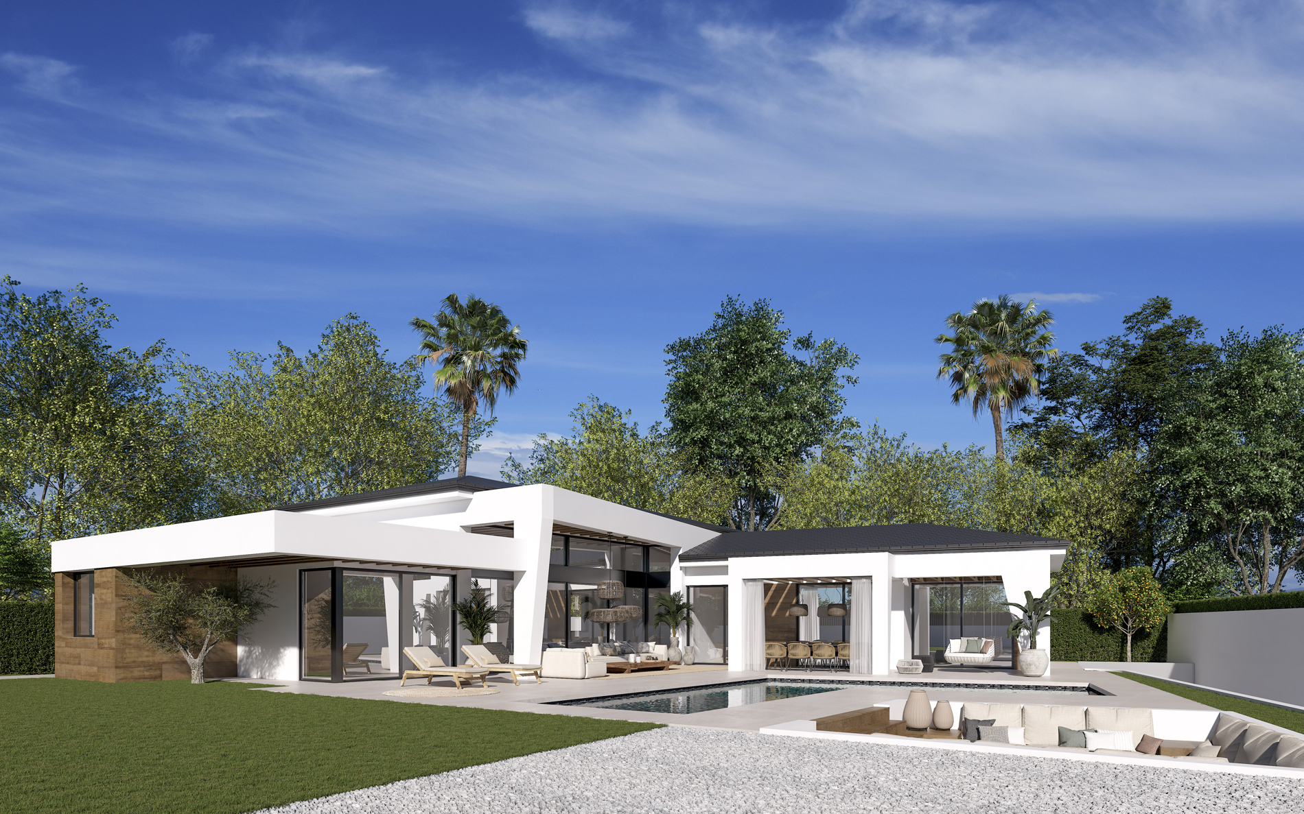 Villas de luxe modernes à Nueva Andalucía, Marbella