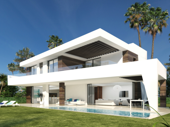 Villas indépendantes à côté du club de golf La Resina Estepona (Malaga)