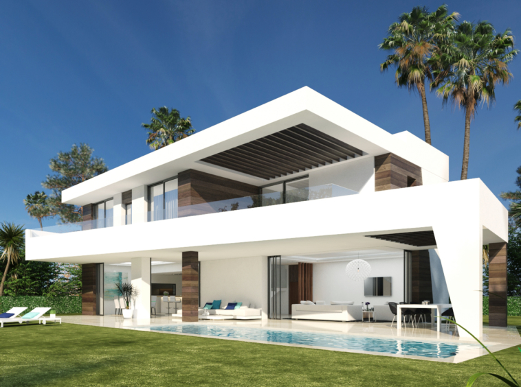 Villas indépendantes à côté du club de golf La Resina Estepona (Malaga)