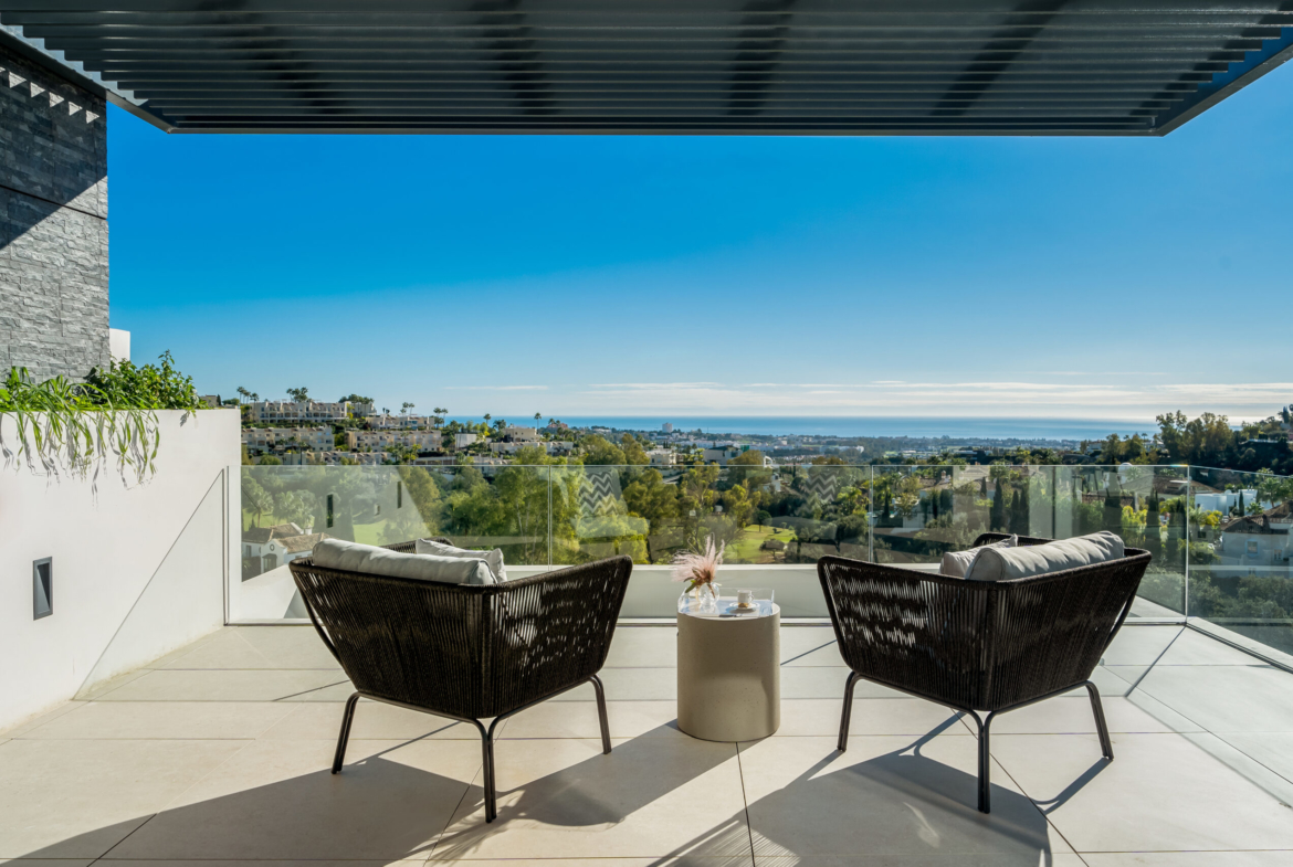 Appartements et penthouses 2, 3, 4 chambres vue sur la mer Benahavis