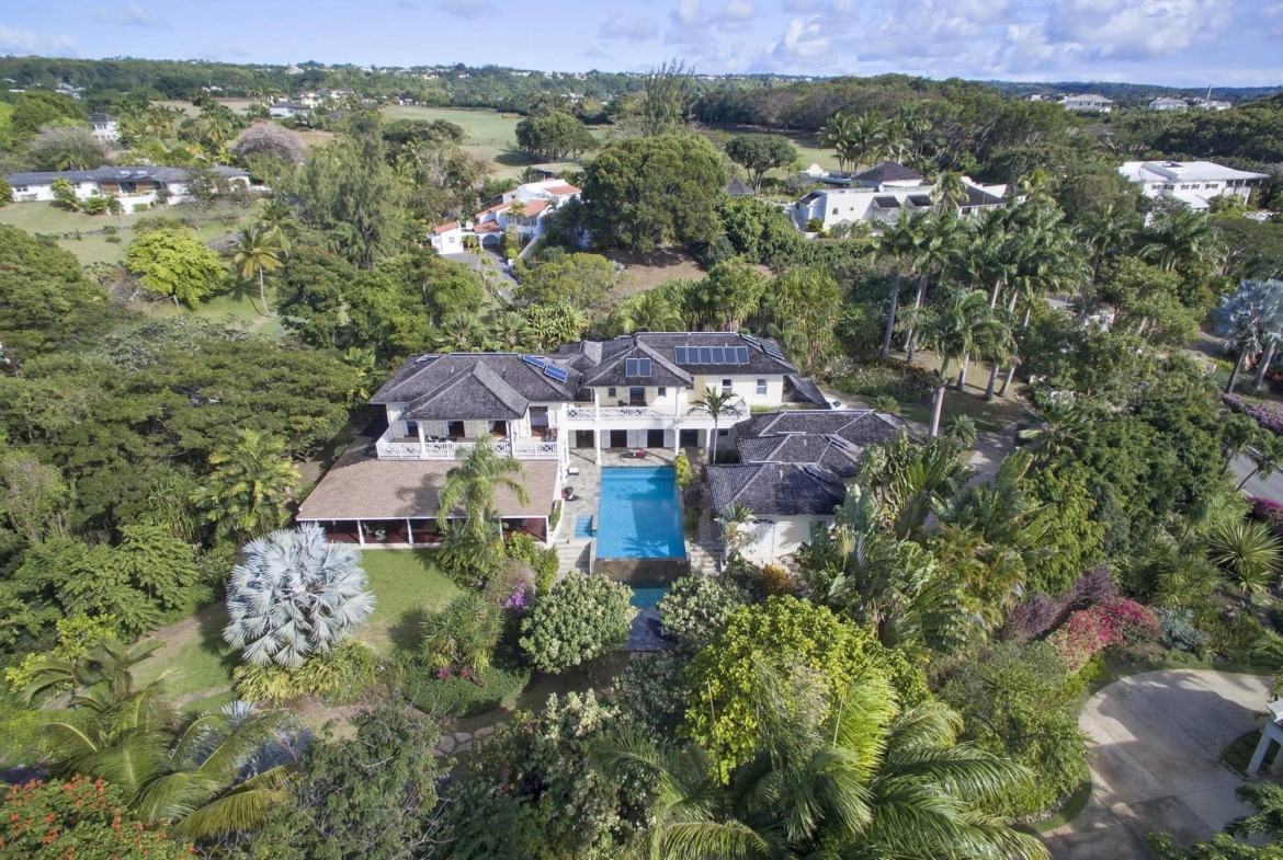 villas de luxe à la Barbade -Caraïbes